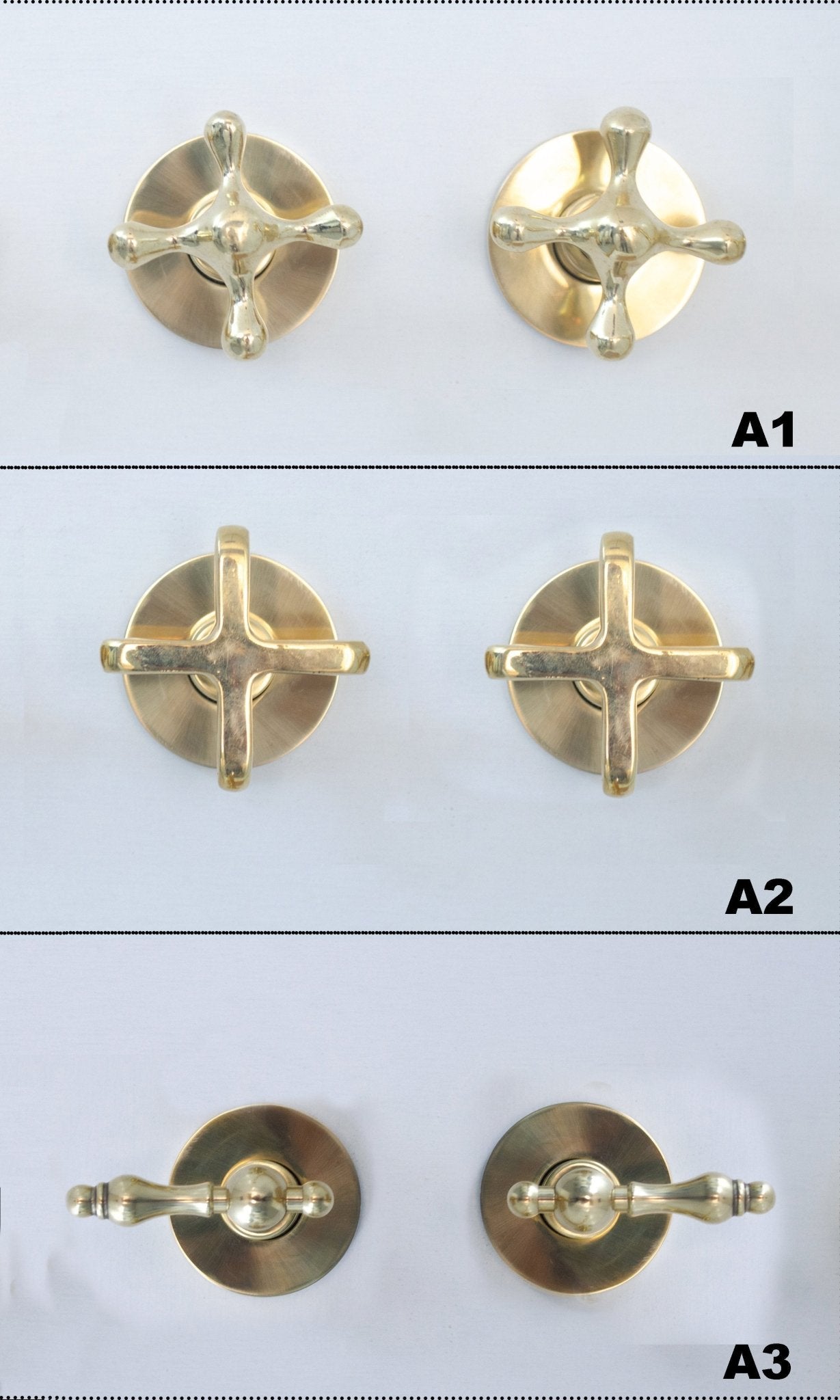 Brass Handheld Shower Head - Built-In Shower System