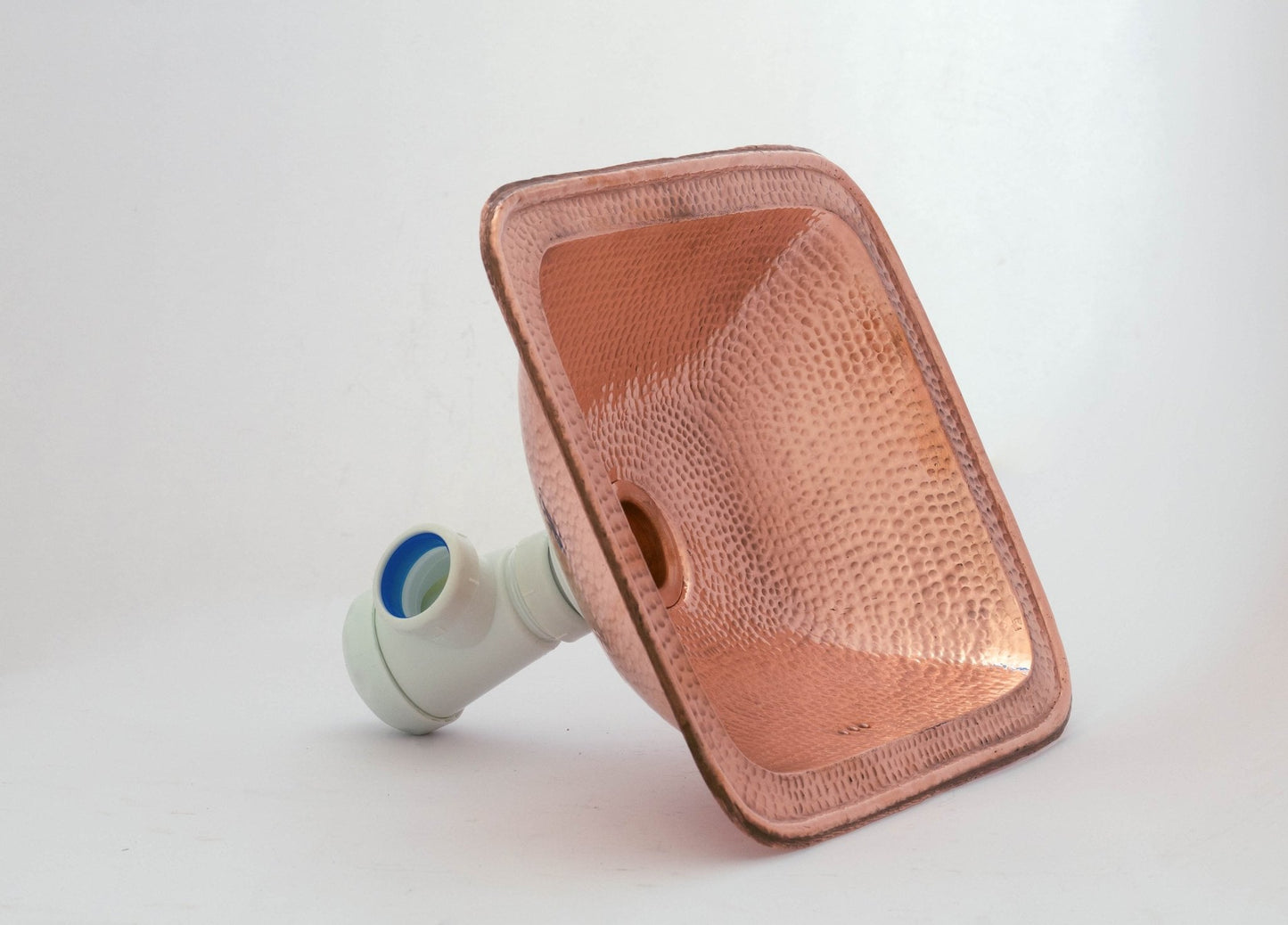 Hammered Copper Sink , Moroccan Drop-in Sink 14-5/8" x 12-1/8"