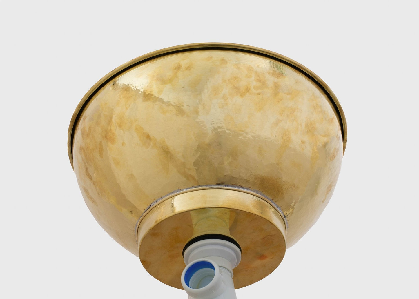 Handcrafted Round Brass Vessel Sink