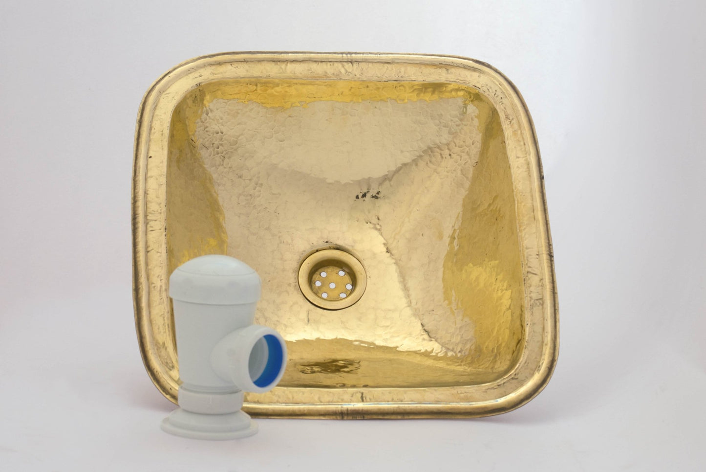 Solid Brass Vintage Moroccan Single Sink Drop-in