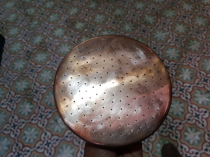 Pommeau de douche en laiton antique | Rénovation de salle de bain vintage luxueuse