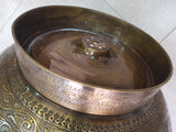 Antique Brass Vessel Sink: Handcrafted Luxury