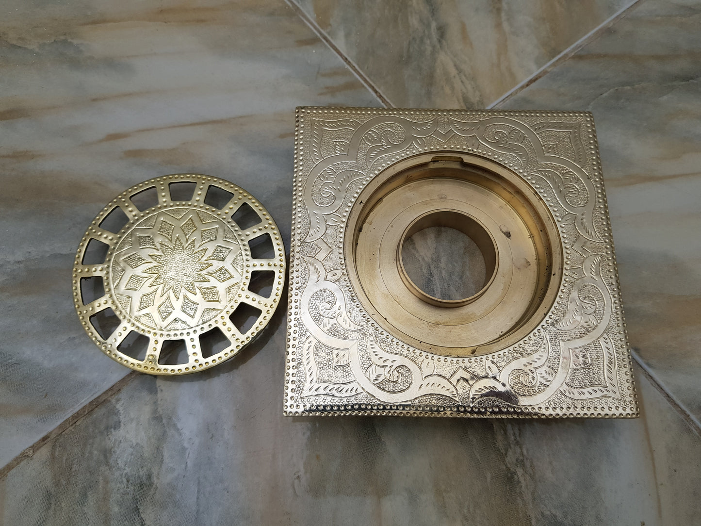 Brass Towel Ring - Bathroom Towel Holder