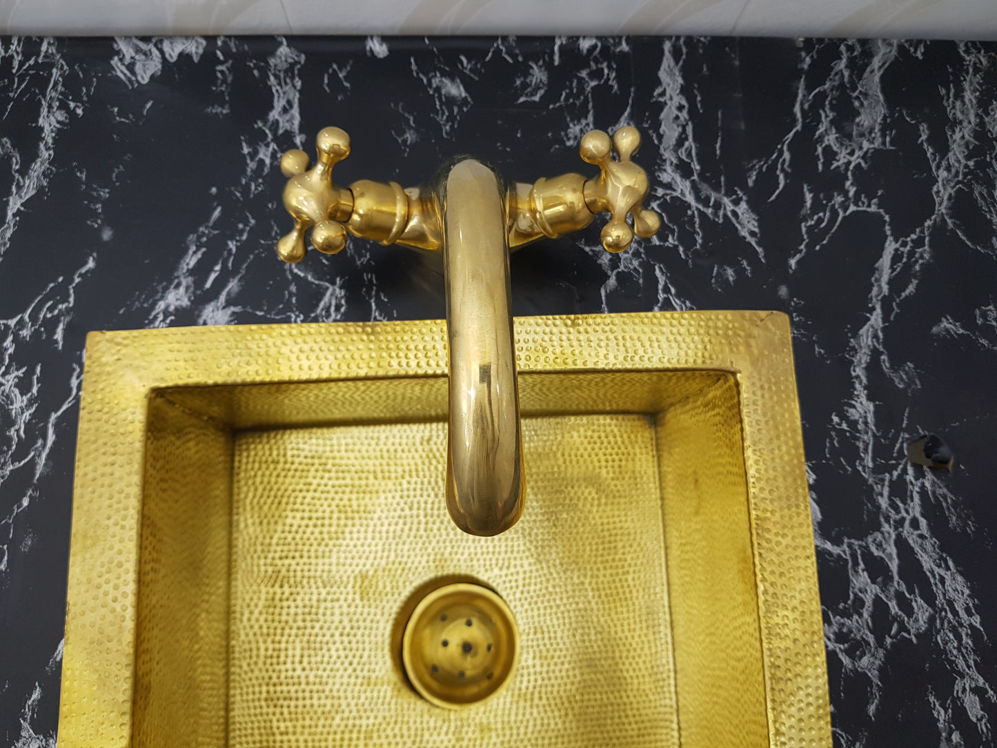 Brass Towel Ring - Bathroom Towel Holder