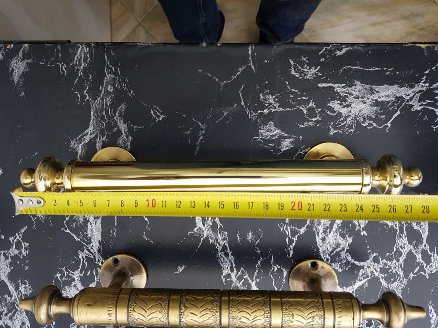 Brass Towel Ring - Bathroom Towel Holder