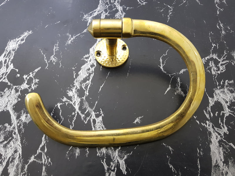 Brass Towel Holder - Bathroom Towel Holder