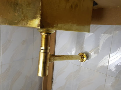 Brass Towel Ring - Bathroom Towel Holder