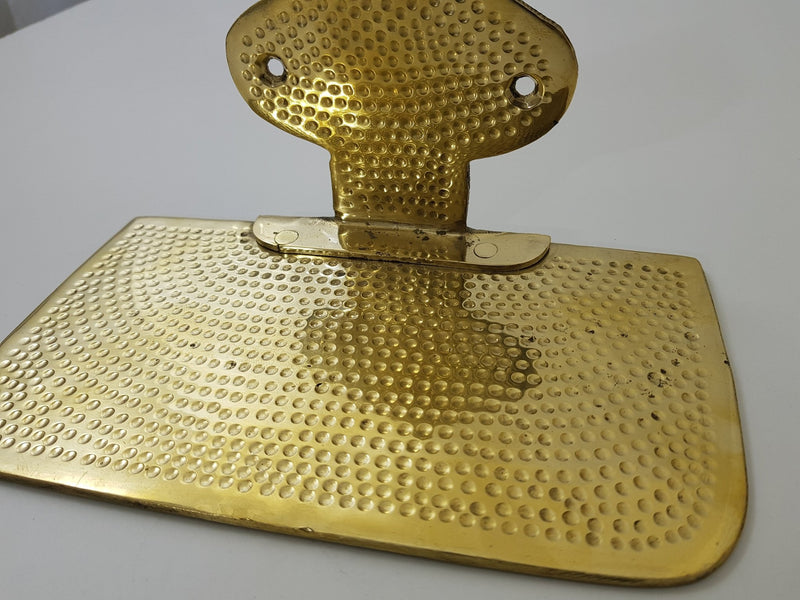 Brass shelves; Hammered /Engraved / Simple brass shelves; wall mounted bathroom accessories