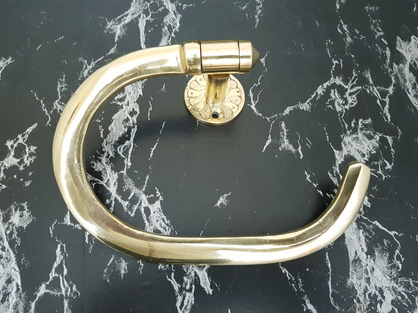 Brass Towel Ring - Bathroom Towel Holder