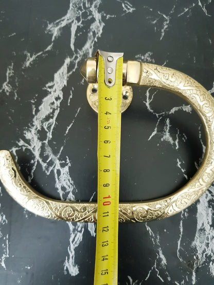 Brass Towel Ring - Bathroom Towel Holder