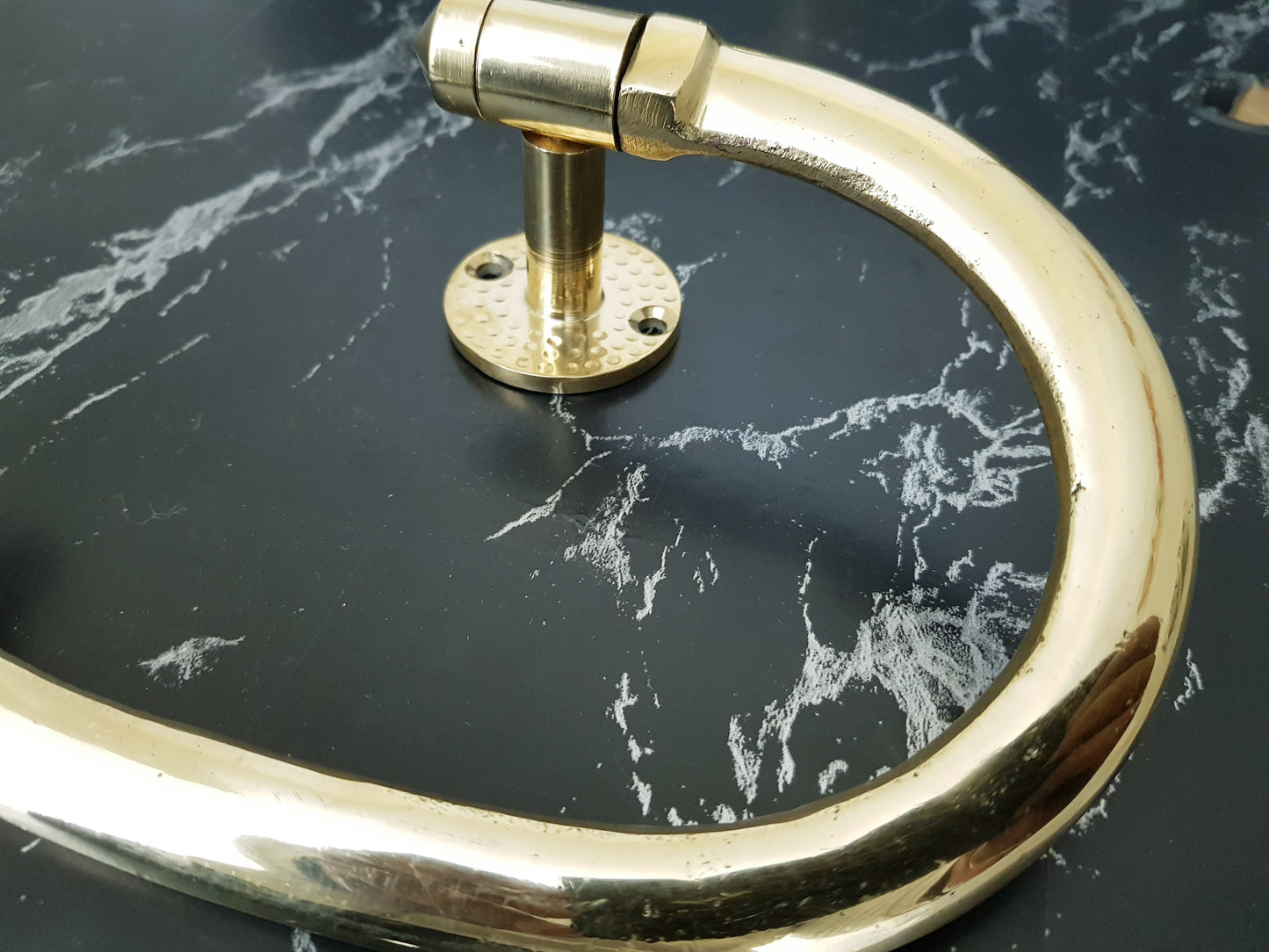 Brass Towel Ring - Bathroom Towel Holder