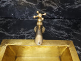 Brass Towel Ring - Bathroom Towel Holder