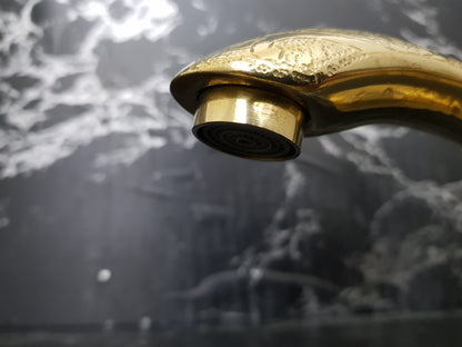Brass Towel Ring - Bathroom Towel Holder