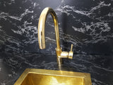 Brass Towel Ring - Bathroom Towel Holder