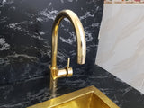 Brass Towel Ring - Bathroom Towel Holder