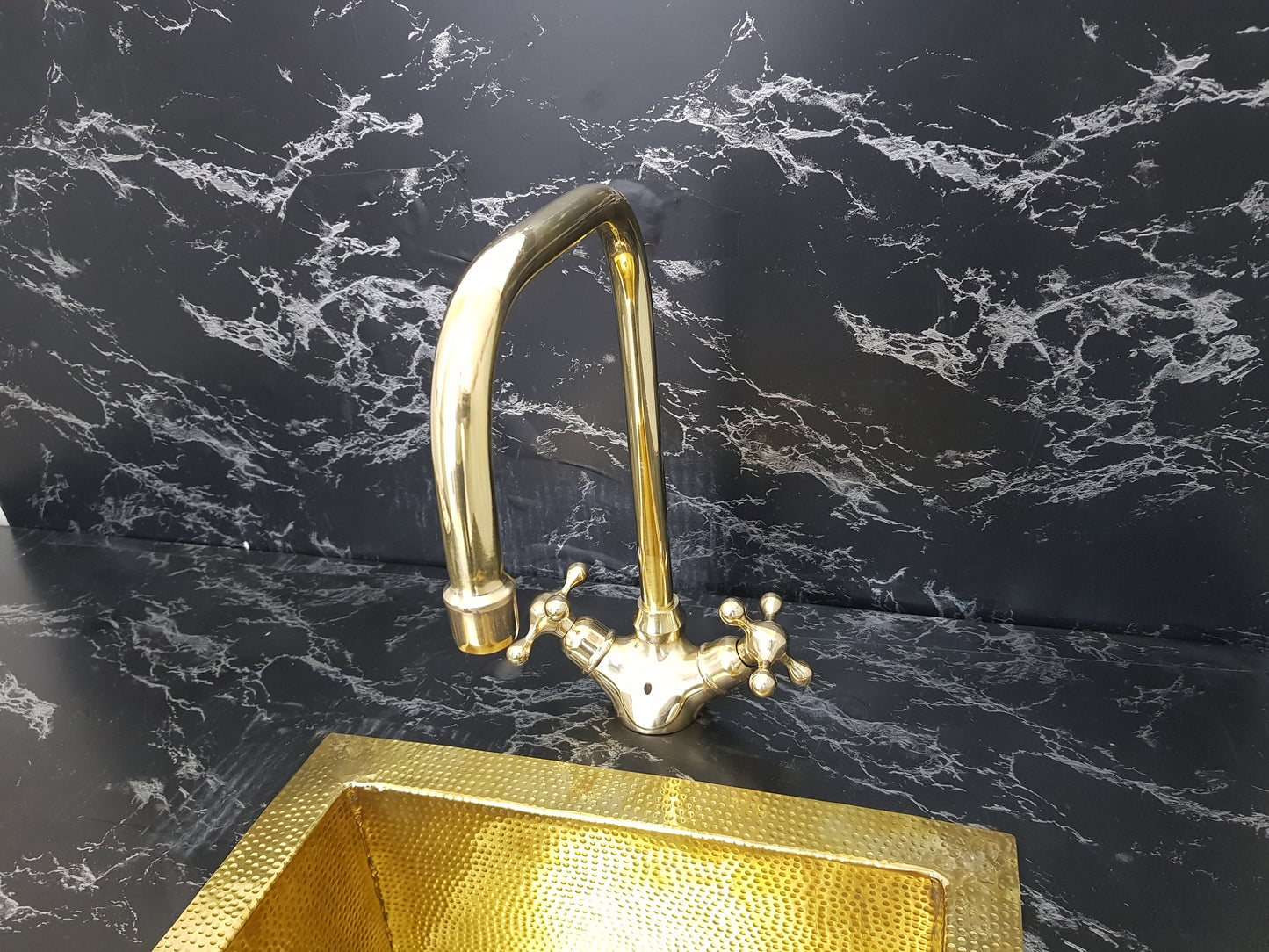 Brass Towel Ring - Bathroom Towel Holder