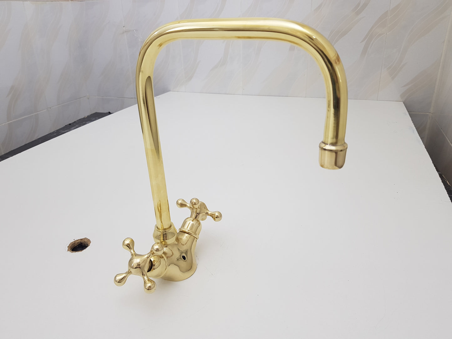 Brass Towel Ring - Bathroom Towel Holder