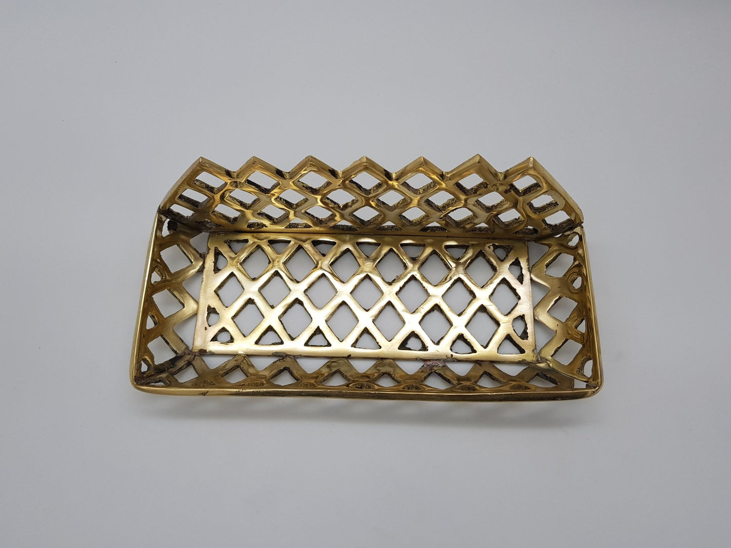 Handmade wall mount Shelves, solid Brass Wall Shelf For Shower Or Bathroom; space organizer shelf