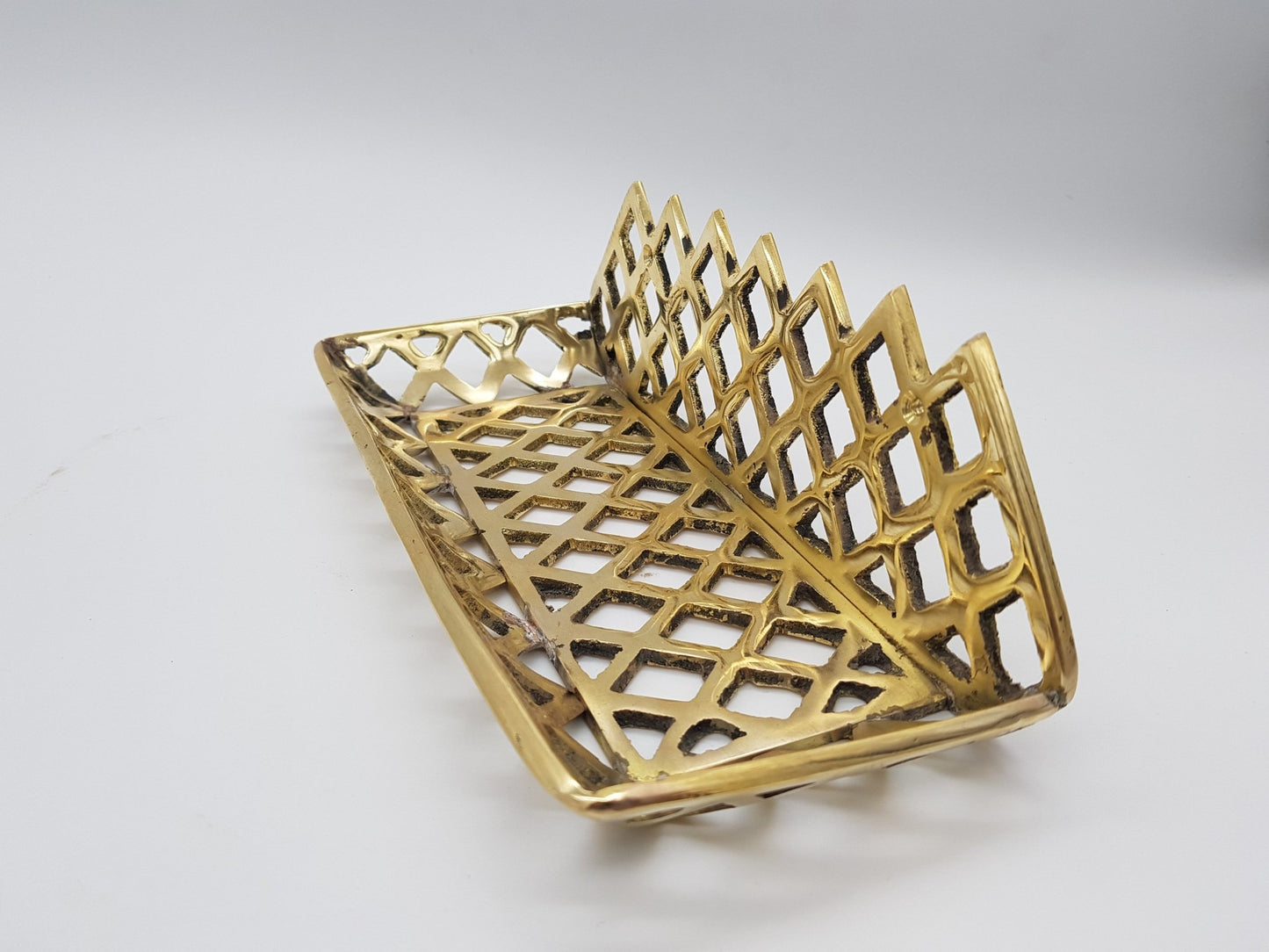 Handmade wall mount Shelves, solid Brass Wall Shelf For Shower Or Bathroom; space organizer shelf