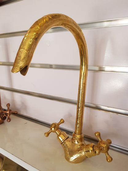 Brass Towel Ring - Bathroom Towel Holder