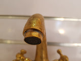 Antique Copper Faucet: Bathroom Vanity Elegance