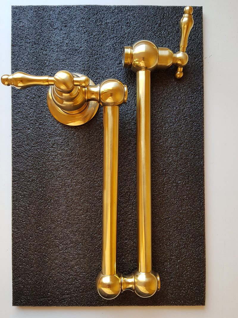 Brushed Brass Pot Filler