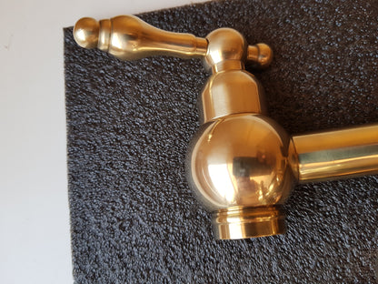 Brushed Brass Pot Filler