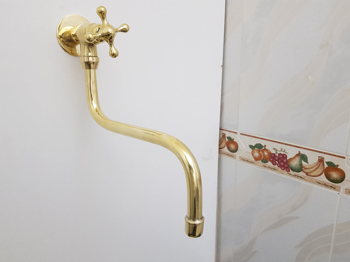 Brass Pot Filler - Unlacquered Brass Faucet