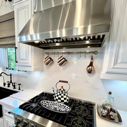 Unlacquered Solid Brass Hanging Pot and Pan, Antique Brass Pot Racks, Brass Kitchen Rail With Hooks, Brass Wall Pot Hanger, Brass Pan Rack