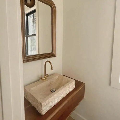 Gooseneck Bathroom Solid Brass Faucet, Unlacquered Brass Single hole Faucet , Kitchen Faucet Bathroom ,360 degree swivel spout