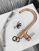 Copper Kitchen Mixer Tap, Moroccan copper faucet, copper faucet
