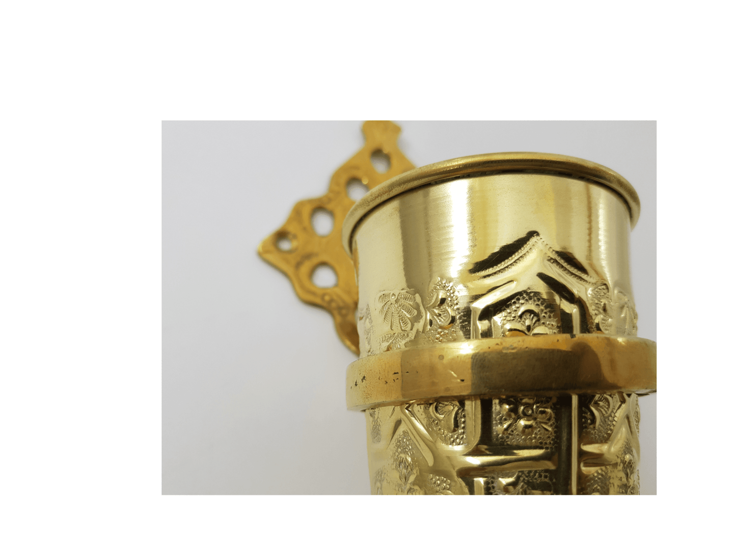 Handcrafted Toothbrush Holder, Unlacquered Solid Copper and Brass Gold Toothpaste Makeup Brushes  Holder Bath wall mounted Cup Organizer