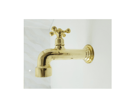 simple solid Brass single handle water tap; Bathroom/ Garden solid brass faucet