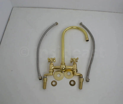 Antique Brass Bridge Faucet