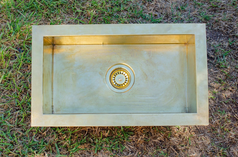 Solid Brass Sink - Durable and Stylish Addition to Your Kitchen