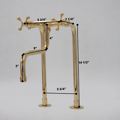 Verschönern Sie Ihre Küche mit handgefertigten, unlackierten Messing-Küchenarmaturen – erleben Sie zeitlose Eleganz und erstklassige Handwerkskunst.