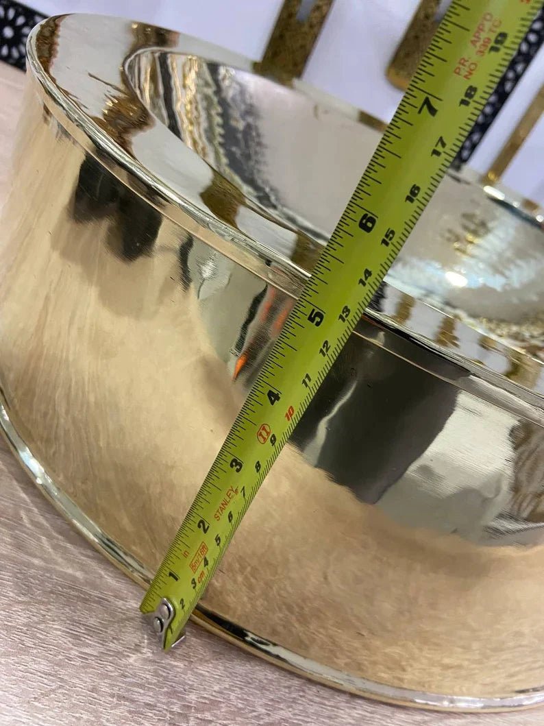 Solid Brass Bathroom sink , Handmade Brass Sink for Bathroom , Luxury Brass Sink