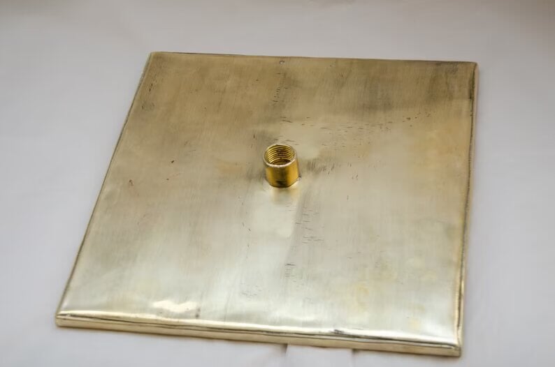 Copper Shower Head - Square Shower Head