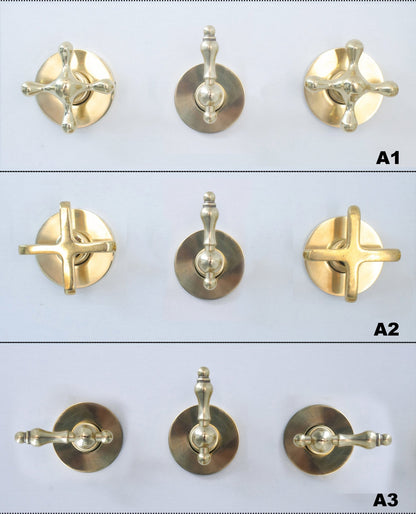 Duschset aus Messing – Duschsystem aus Messing