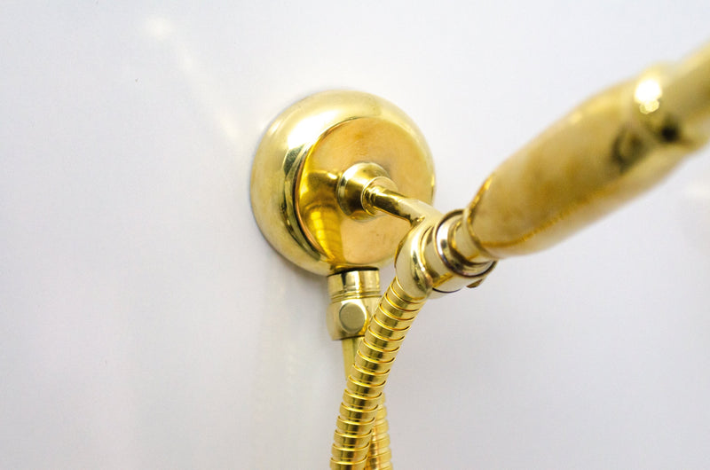 Brass Handheld Shower Head - Built In Shower