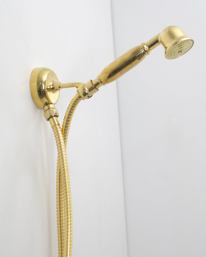 Brass Handheld Shower Head - Built In Shower