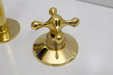 Widespread Brass Bathroom Faucet - Unlacquered Brass Bathroom Faucet