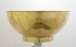 Handcrafted Round Brass Vessel Sink