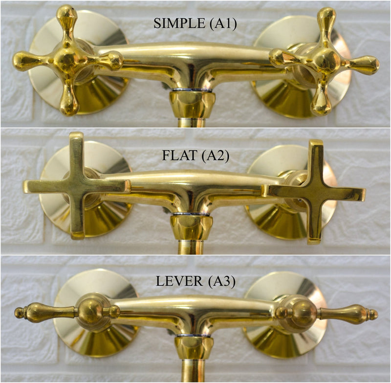 Unlacquered Brass Wall Mount Faucet: A Touch of Sophistication for Your Kitchen or Bathroom