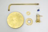 Brass shower - Antique Brass Shower Fixtures
