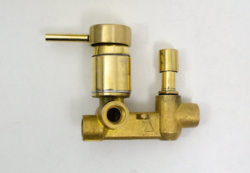 Brass Rainfall Shower Head - Brass Tub Filler