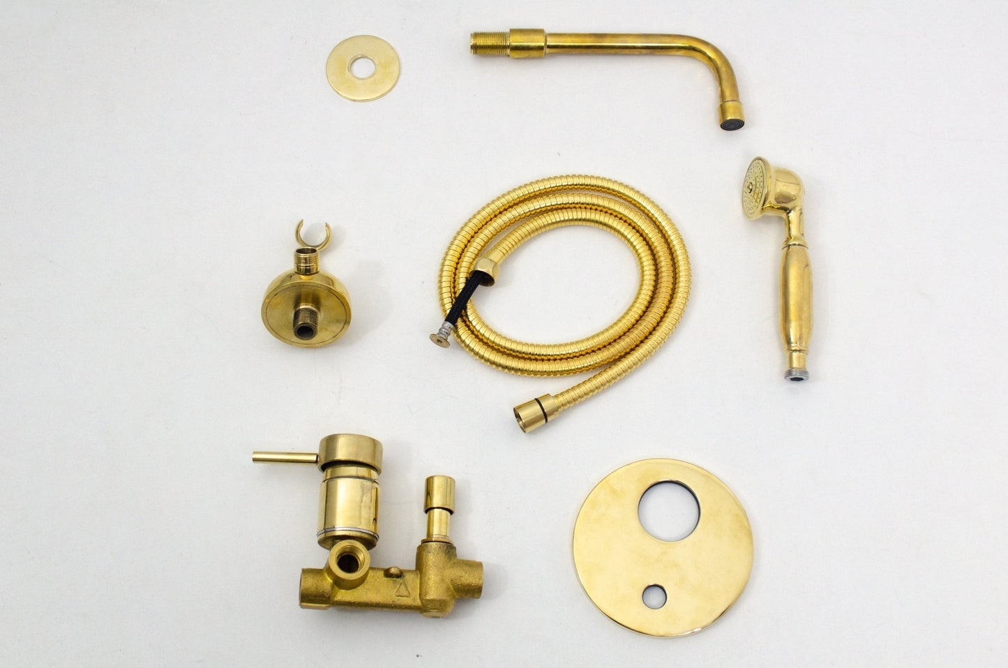 Brass Shower Faucet - Brass Handheld Shower Head