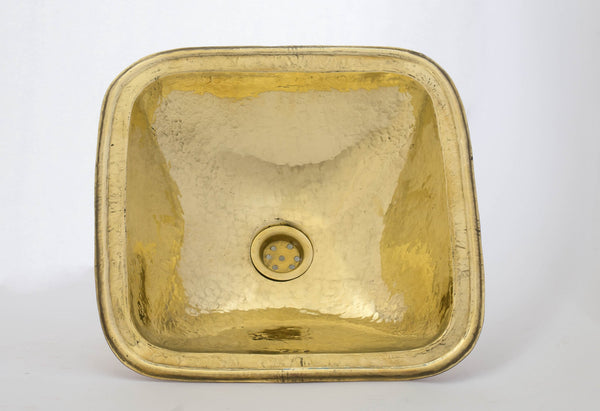 Solid Brass  Vintage Moroccan Single Sink Drop-in