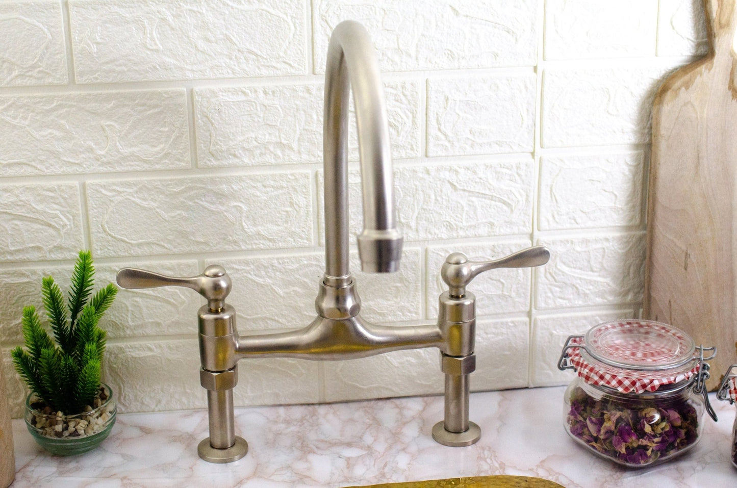 Kitchen Faucet - Brushed Nickel Kitchen Faucet