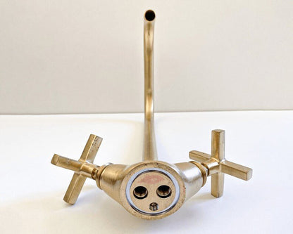 kitchen faucet antique sink faucet solid brass bathroom faucet Farmhouse Bathroom Brass Sink Faucet Vanity Matte Brass Faucet Basin Tap